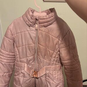 Michael Kors Blush Quilted Jacket
